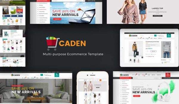 قالب فروشگاهی وردپرس Caden Mega