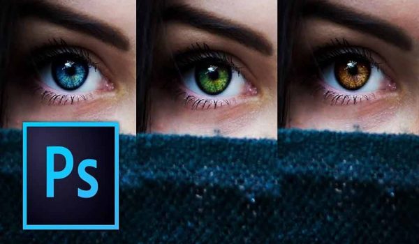 آموزش تغییر رنگ چشم با فتوشاپ