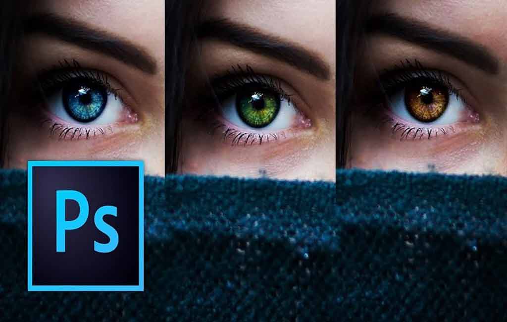 آموزش تغییر رنگ چشم با فتوشاپ