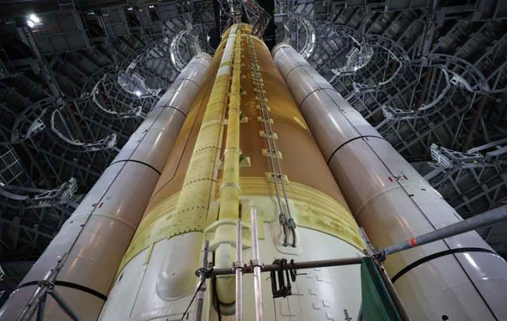آماده سازی موشک آرتمیس ۱ ناسا برای تمرین بارگذاری سوخت
