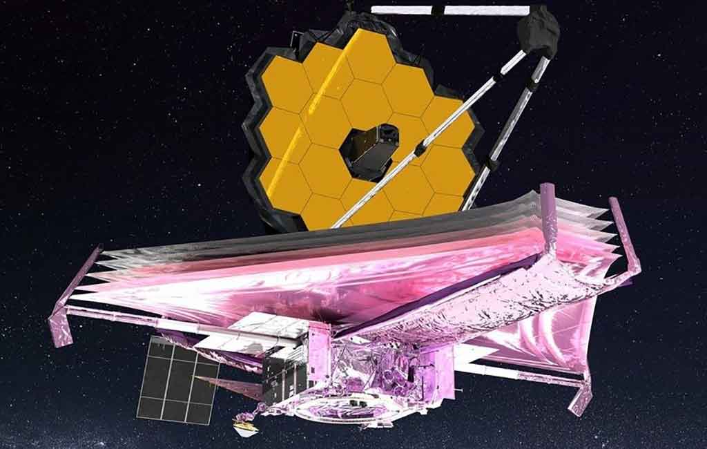 احتمال برخورد زباله‌های فضایی با تلسکوپ جیمز وب