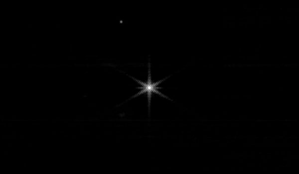 نخستین تصویر واحد از ستاره‌ی راهنما تلسکوپ جیمز وب