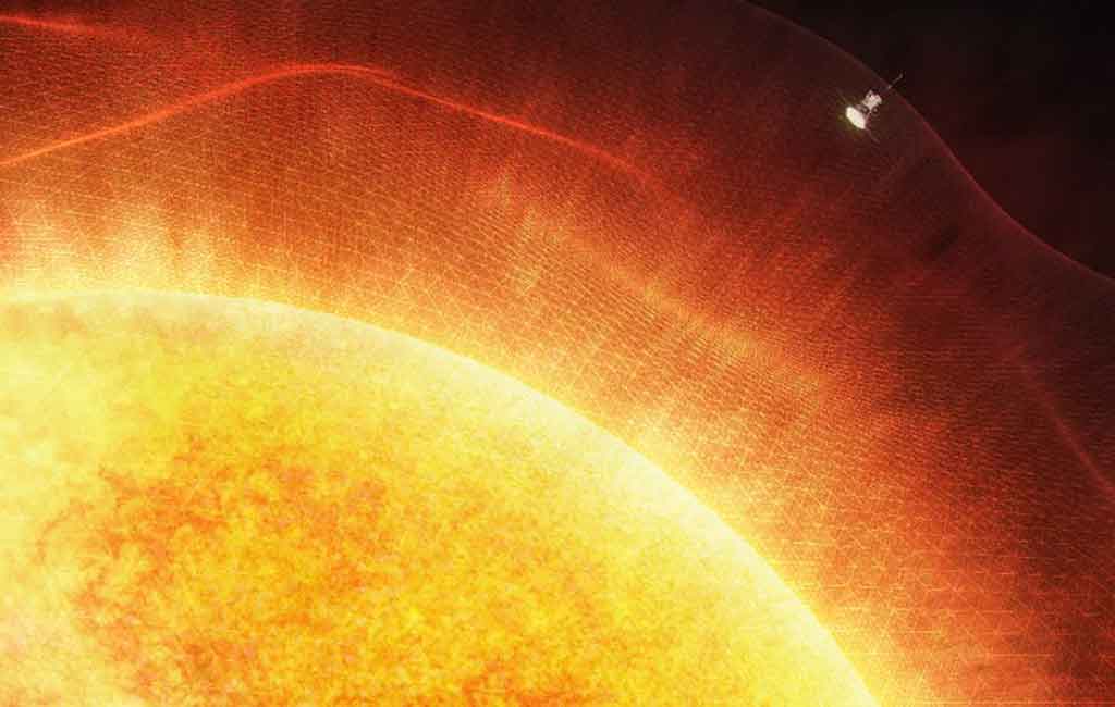 ورود دستگاه ساخت بشر به جو خورشید