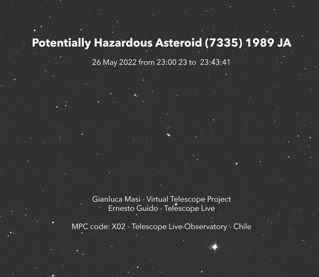 گذر عظیم‌ترین سیارک سال ۲۰۲۲ از کنار زمین