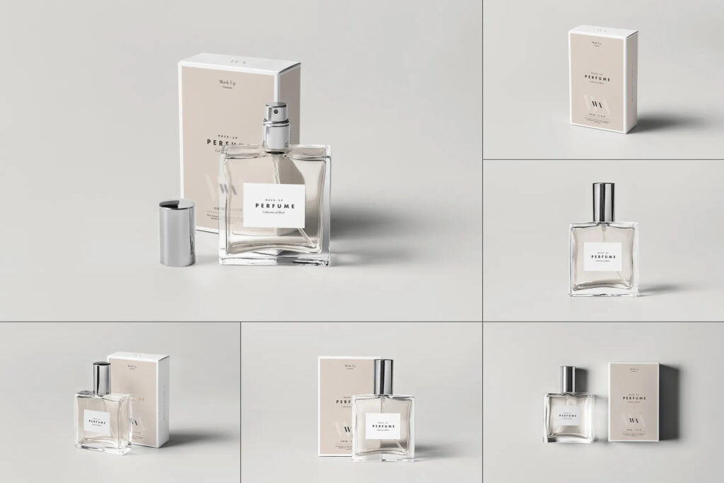 ماکت عطر - موکاپ - Adobe Photoshop