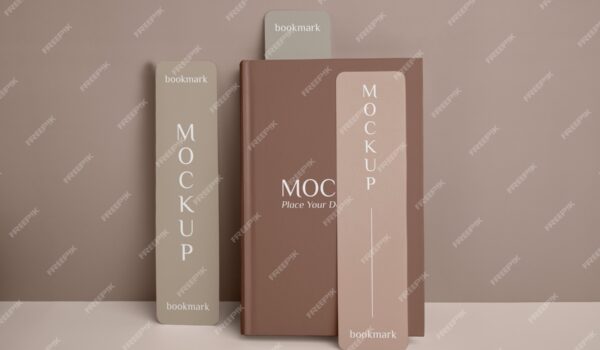 طراحی ماکت نشانک- دانلود رایگان - موکاپ