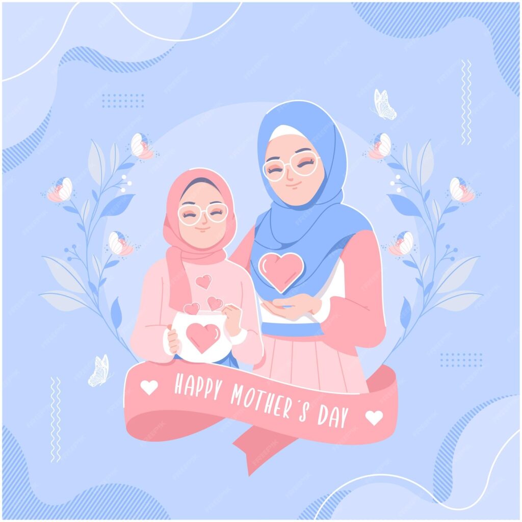 پس زمینه تصویر مفهوم حجاب اسلامی روز مادر مبارک- دانلود رایگان - عکس و وکتور 