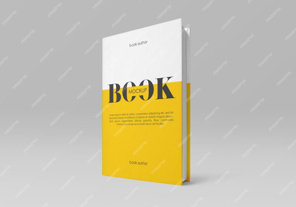 ماکت کتاب با جلد گالینگور- دانلود رایگان - موکاپ