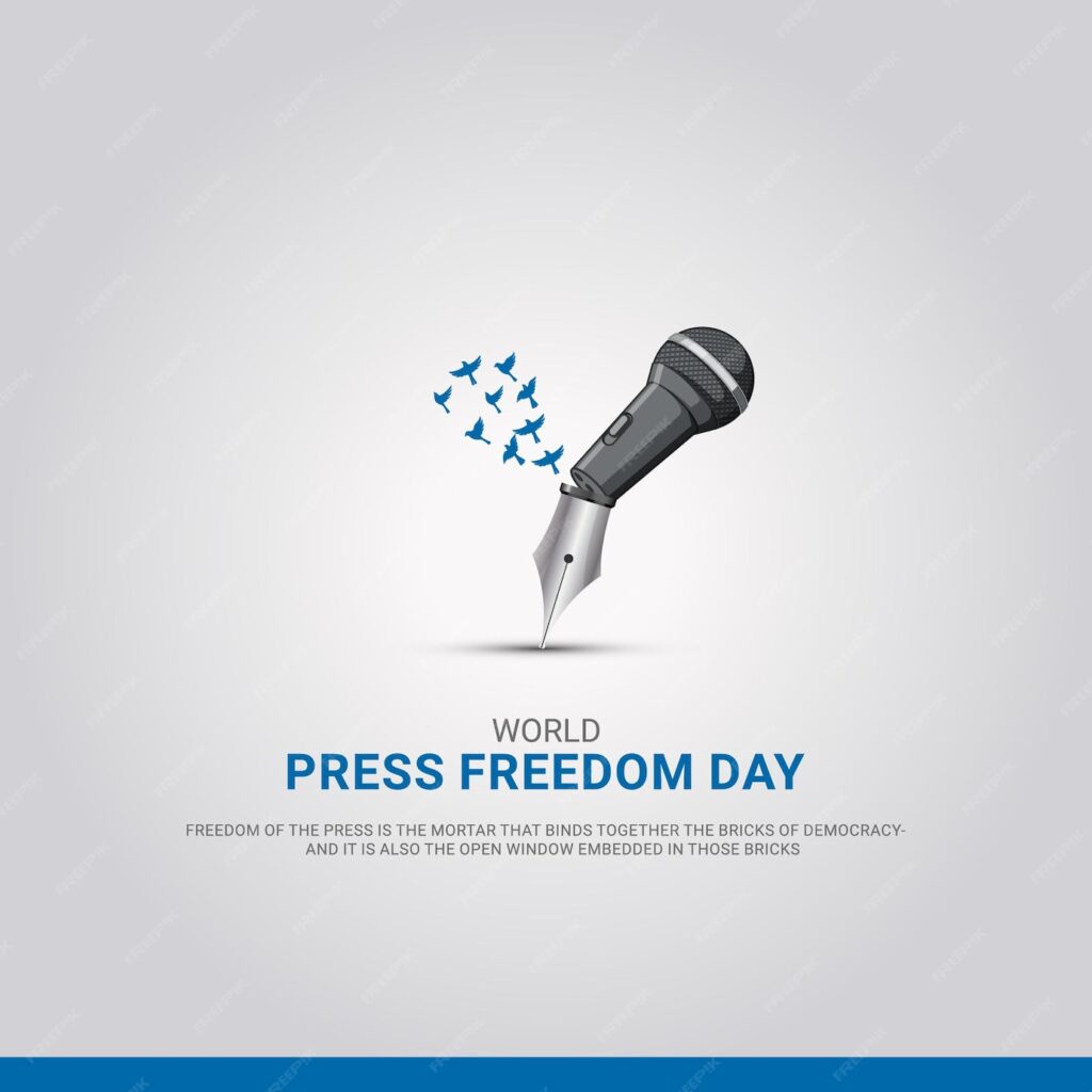 روز جهانی آزادی مطبوعات یا روز جهانی مطبوعات. وکتور رایگان - دانلود رایگان -عکس و وکتور 