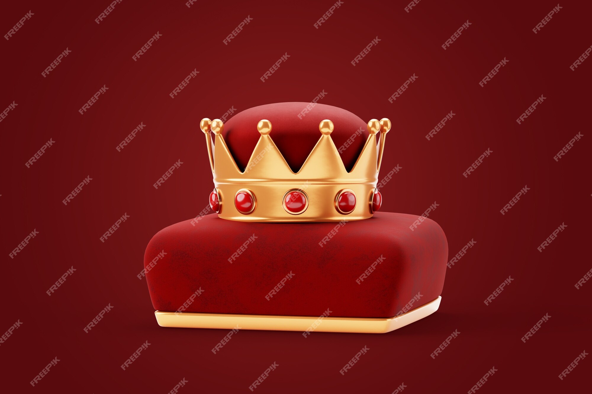 تاج روی بالش سلطنت بی جان- دانلود رایگان -عکس و وکتور 