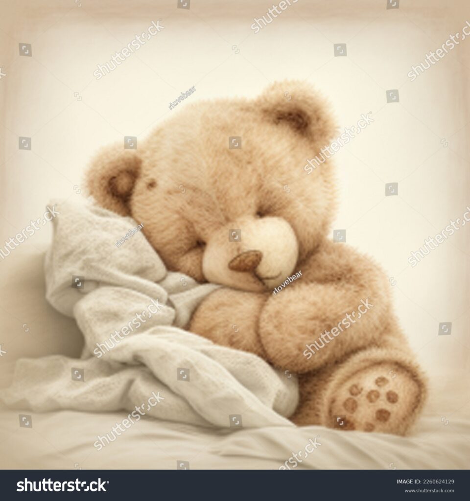 بچه خرس ناز در خواب- دانلود رایگان  - عکس و وکتور