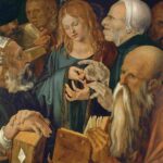 نقاشی Albrecht Dürer - Jesus among the Doctors