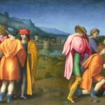 نقاشی Bacchiacca - Joseph pardons his Brother