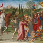 نقاشی Benvenuto di Giovanni - Christ Carrying the Cross