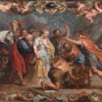 نقاشی Briseis returned to Achilles by Nestor
