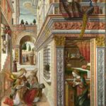 نقاشی Carlo Crivelli - The Annunciation, with Saint Emidius
