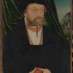 نقاشی Circle of Lucas Cranach the Elder - Portrait of a Man 1537