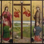 نقاشی Circle of Nicolas Froment - The Pérussis Altarpiece1480
