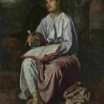 نقاشی Diego_Velázquez_Saint_John_the_Evangelist_on_the_Island_of_Patmos