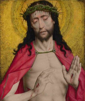 نقاشی Dirk Bouts - Christ Crowned with Thorns