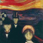 نقاشیEdvard Munch – Anxiety, 1894