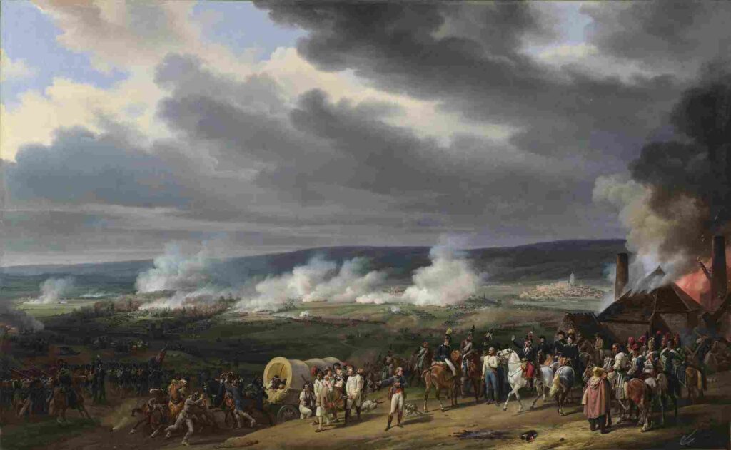 نقاشی Emile-Jean-Horace Vernet - The Battle of Jemappes