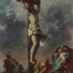 نقاشی Eugène Delacroix - Christ on the Cross