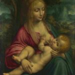 نقاشی Follower of Leonardo da Vinci - The Virgin and Child