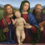 نقاشی Francesco Francia - The Virgin and Child with Two Saints