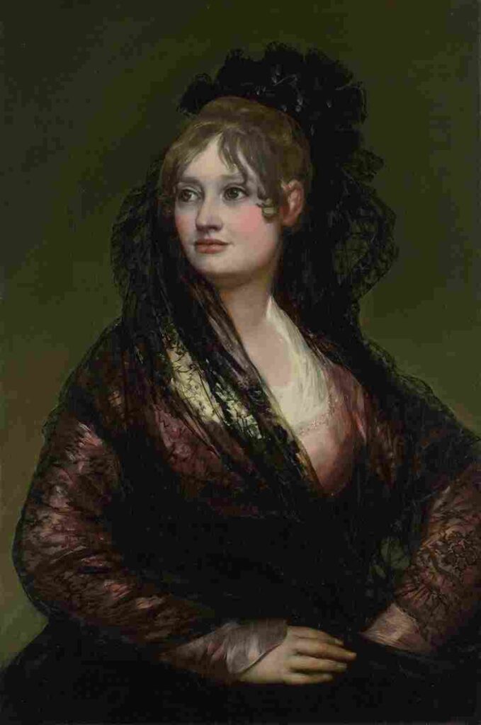 نقاشی Francisco de Goya - Doña Isabel de Porcel