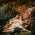 نقاشی François Boucher - La Nymphe Callisto1759