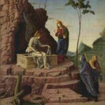 نقاشی Imitator of Andrea Mantegna - The Maries at the Sepulchre