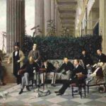 نقاشی James Tissot - The Circle of the Rue Royale1868