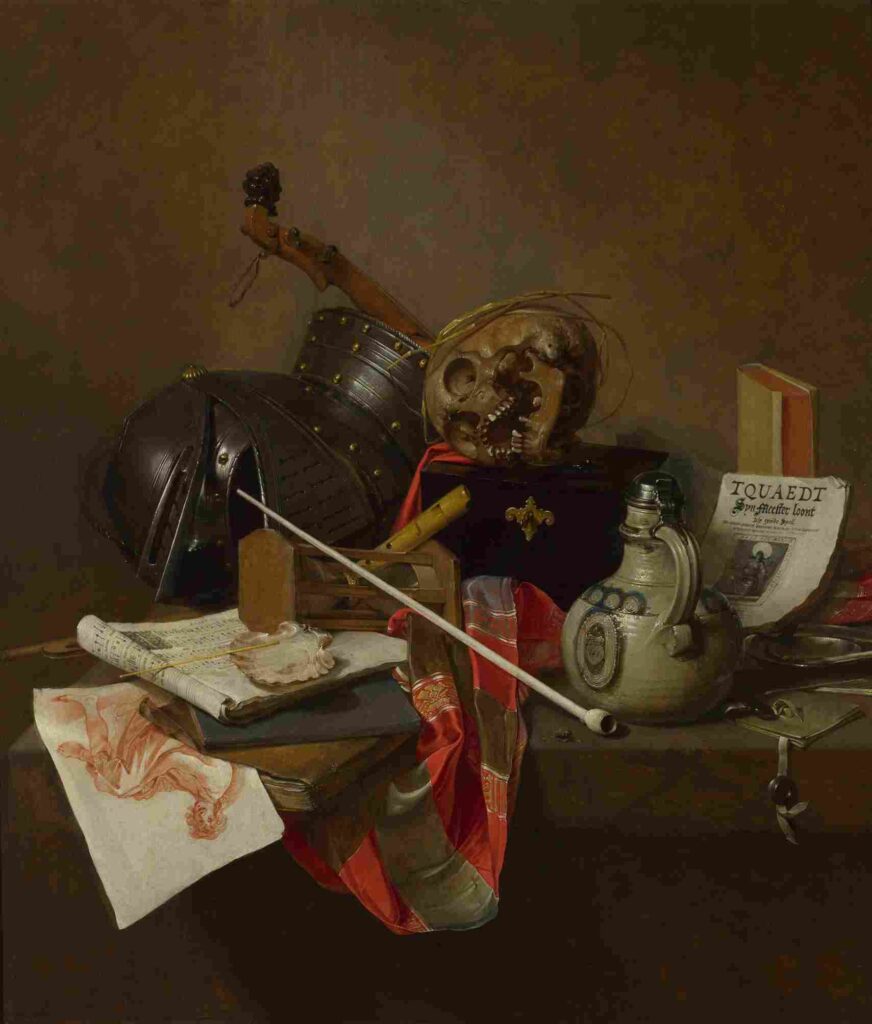 نقاشی Jan Jansz. Treck - Vanitas Still Life