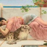 نقاشی John Godward - When the Heart is Young 1902