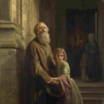 نقاشی Josephus Laurentius Dyckmans - The Blind Beggar