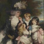 نقاشی Lady_Smith_Charlotte_Delaval_&_Her_Children_George_Henry_Louisa