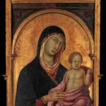 نقاشی Madonna & Child 1320 Segna di Buonaventura
