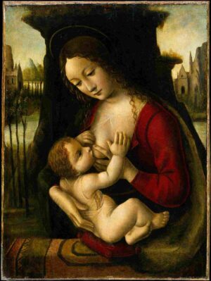 نقاشی Madonna & Child 1515 Bernardino dei Conti