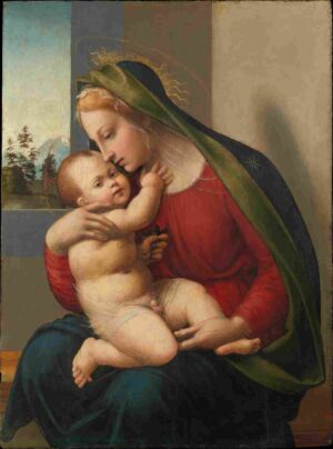 نقاشی Madonna & Child 1520 Francesco Granacci