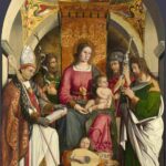Marco Marziale - The Virgin and Child with Saints