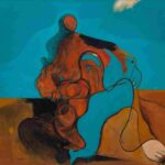 نقاشی Max Ernst – The kiss1927