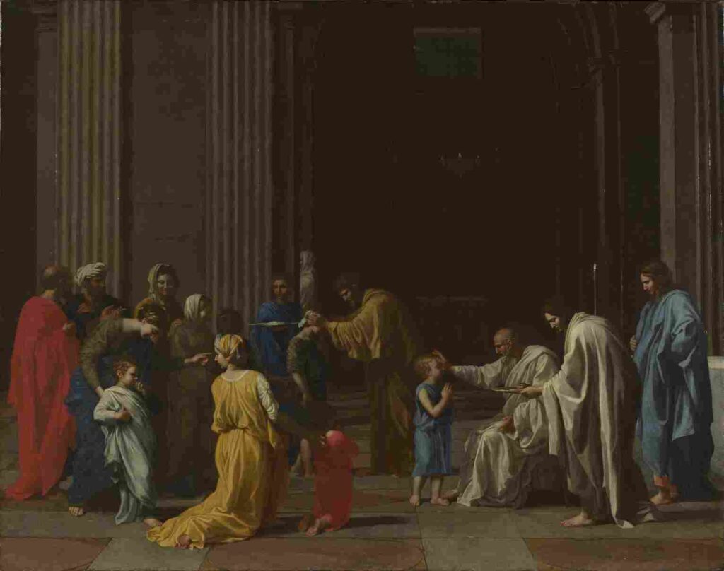 نقاشی Nicolas Poussin - Confirmation