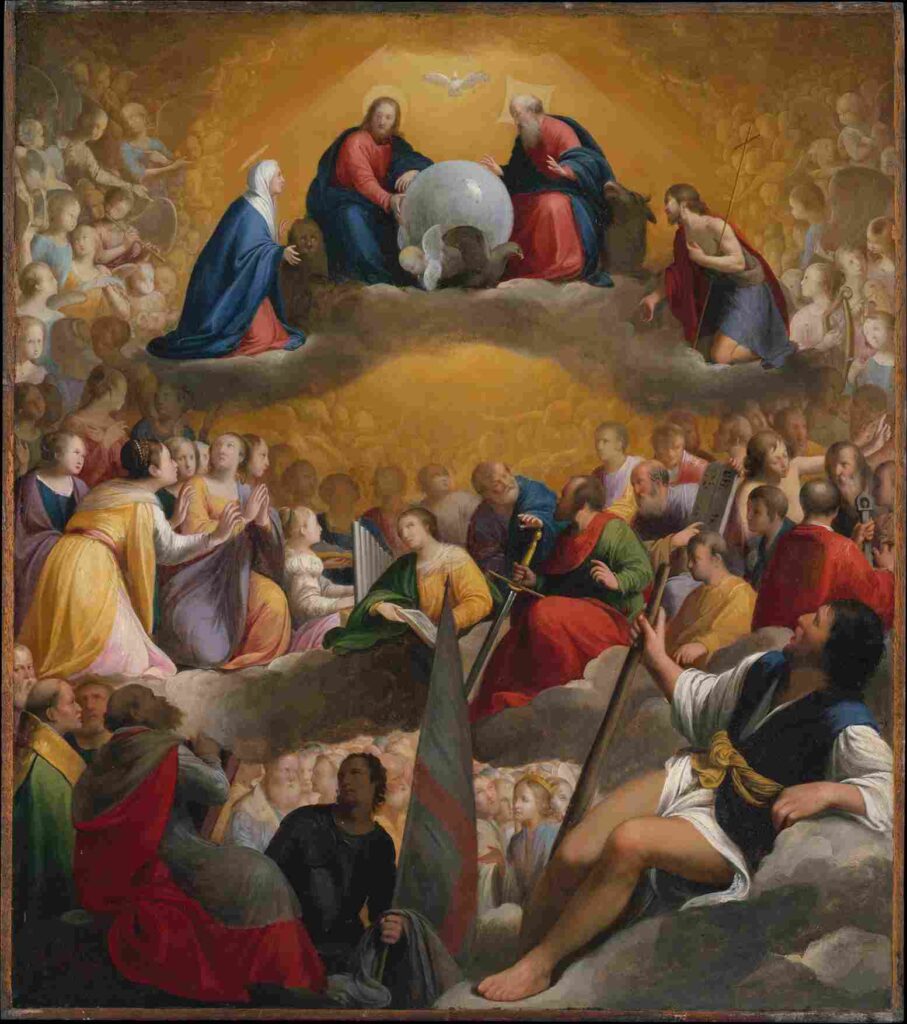 نقاشی Paradise 1598 Carlo Saraceni