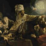 نقاشی Rembrandt - Belshazzar's Feast