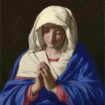 نقاشی Sassoferrato - The Virgin in Prayer