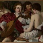 نقاشی The Musicians 1595 (new york)