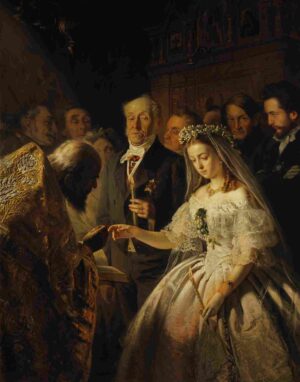 نقاشی Vasili Pukirev – The unequal marriage