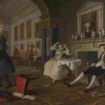 نقاشی William Hogarth - Marriage A-la-Mode - The Tête à Tête