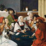 نقاشی after Lucas van Leyden - The Card Players